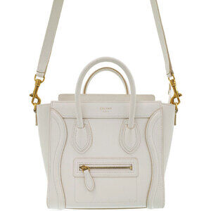 Celine Shopper Luggage Bag Logo